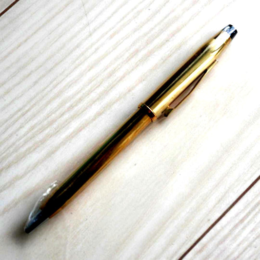 Seiki Century 2 Ballpoint Pen Model ③ with 10K gold filled cap and barrel in case, unopened and unused