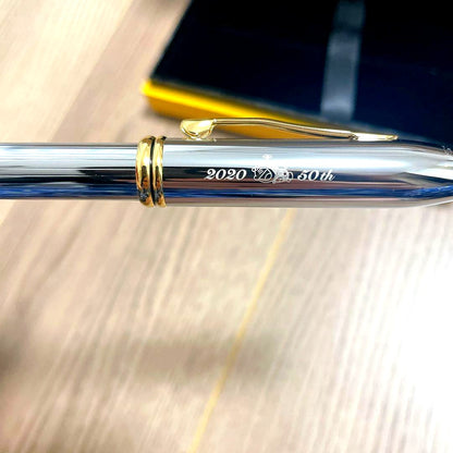 Silver Doraemon Cross ballpoint pen limited edition 50th anniversary Fujiko F. Fujio Museum Japan import