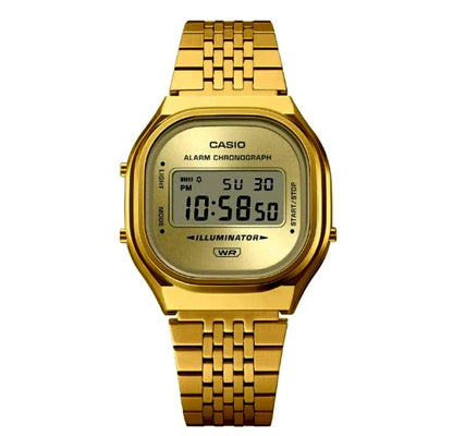Casio A140WEG-9AJF Classic Digital Watch with Gold Color — Japan Import