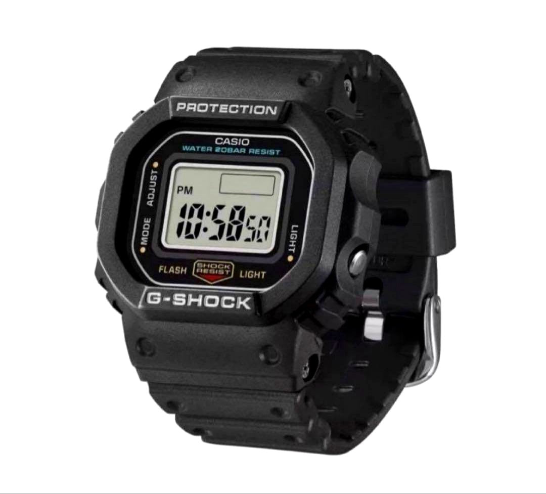 Casio G-Shock Nano DWN-5600-1JR black ring watch in unused condition