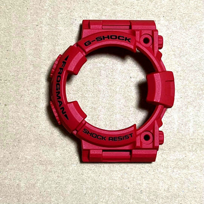 Casio G-Shock Frogman GWF-1000RD-4JF Master of G Sea Series bezel in red