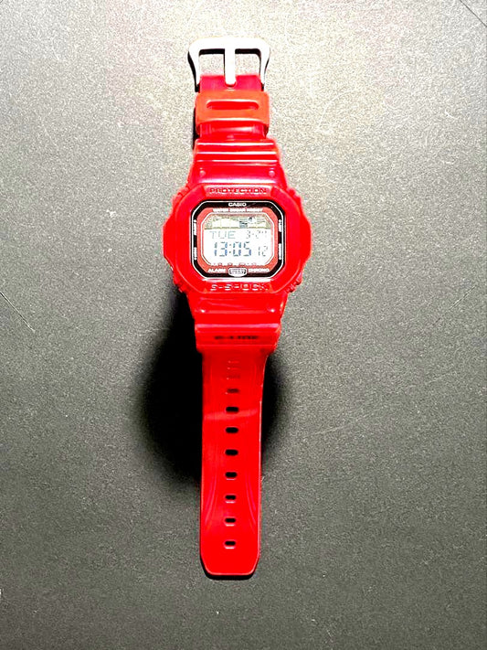 Casio G-Shock GLX-5600 digital outdoor watch for men with black resin band and digital display