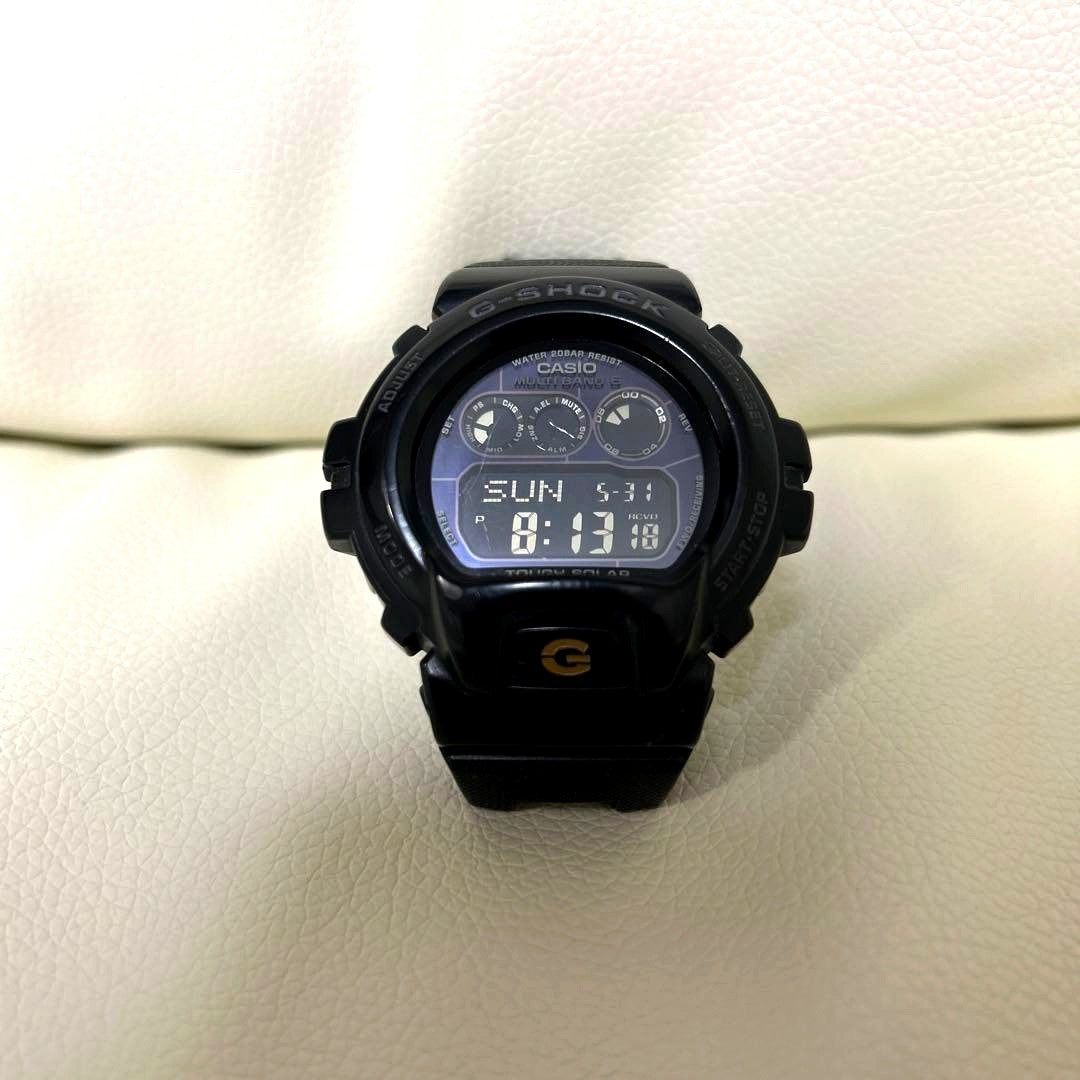 Casio G-Shock Wave Radio Solar digital watch with black composite band and tough solar technology