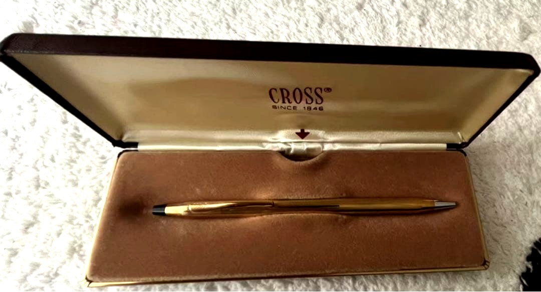 Cross Cross Pen Ballpoint Pen 10KT Since 1846 — Japan Import