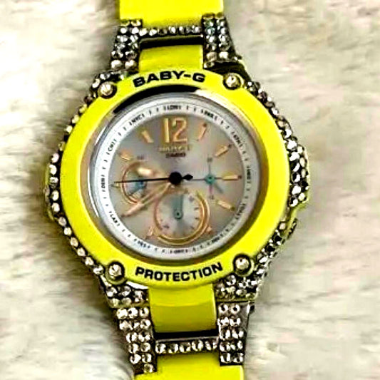 Casio Baby-G Tripper Digital Watch Model BGA-1400-9BJF with Multi-Band 6 solar Japan import