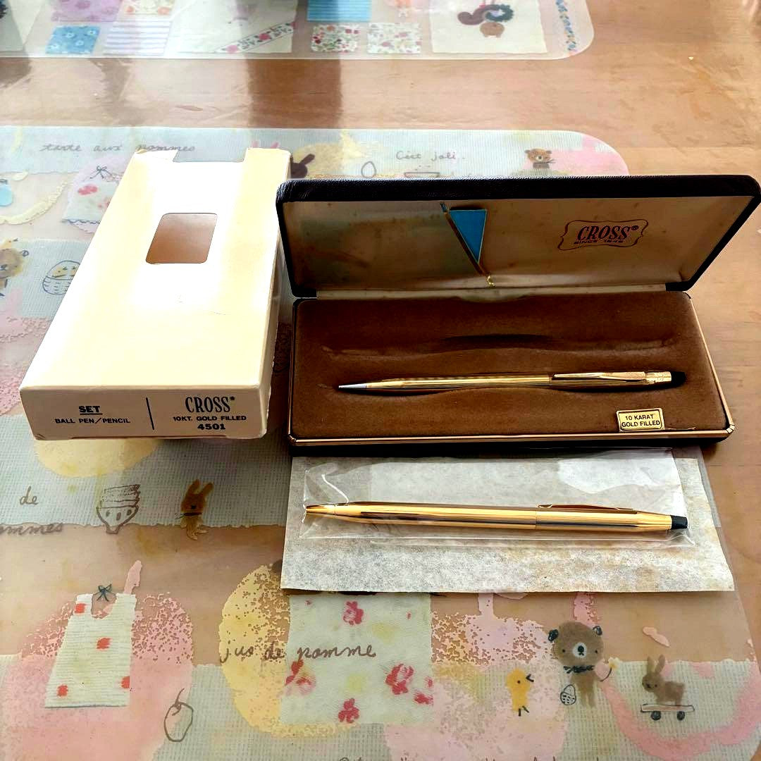 Cross Gold Fill Set 4501 (Partially Classic Century Model) — Japan Import
