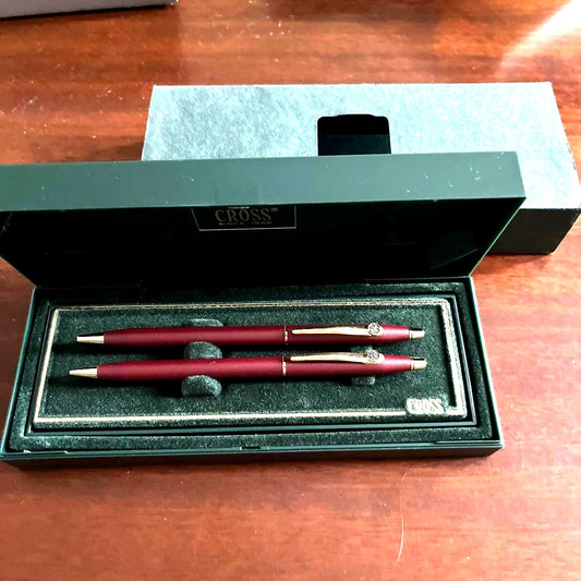 Panasonic pen set with ballpoint pen and mechanical pencil in black case Japan import