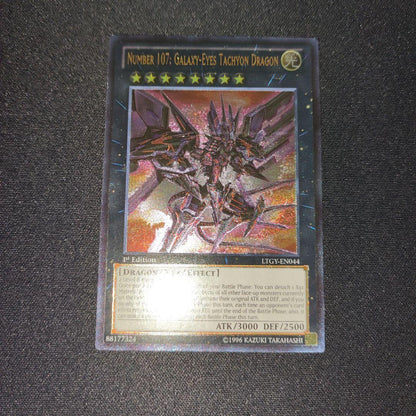 Bandai Galaxy Eyes Spatiotemporal Dragon English Edition 1st Relief collectible card