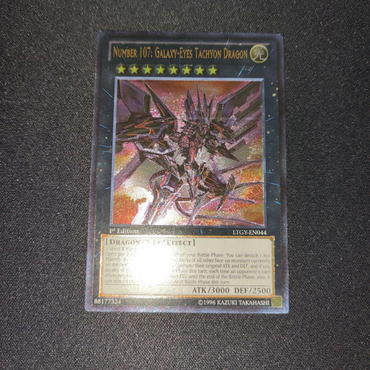 Bandai Galaxy Eyes Spatiotemporal Dragon English Edition 1st Relief collectible card