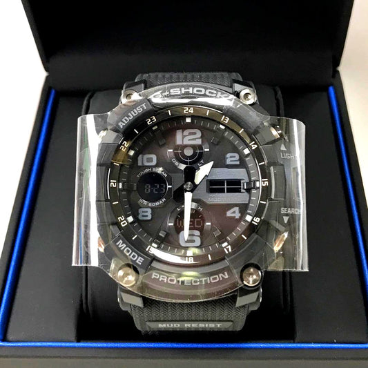 Casio G-Shock GWG-100 Model 5561 black dial and strap electric wave solar watch Japan import