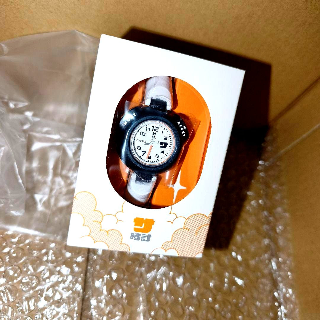 Casio SAN-100H-7BJR Orange Sauna Watch for Sauna Enthusiasts — Japan Import