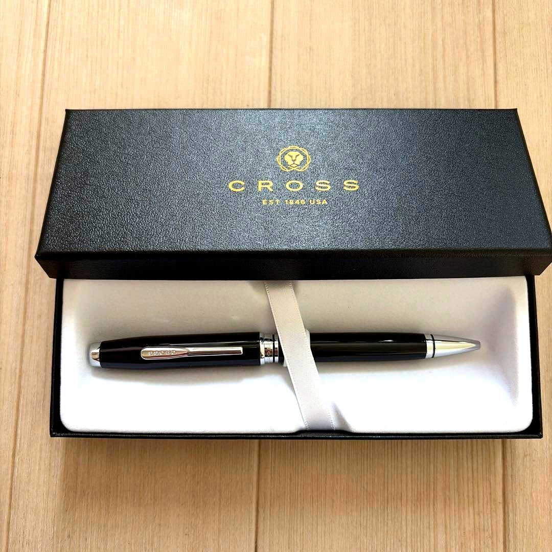 Casio Cross Black Ballpoint Pen Body Only (no box or papers) — Japan Import