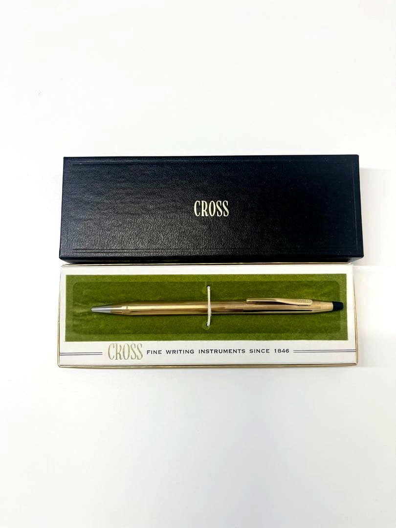 Cross Gold Ballpoint Pen 10K — Japan Import