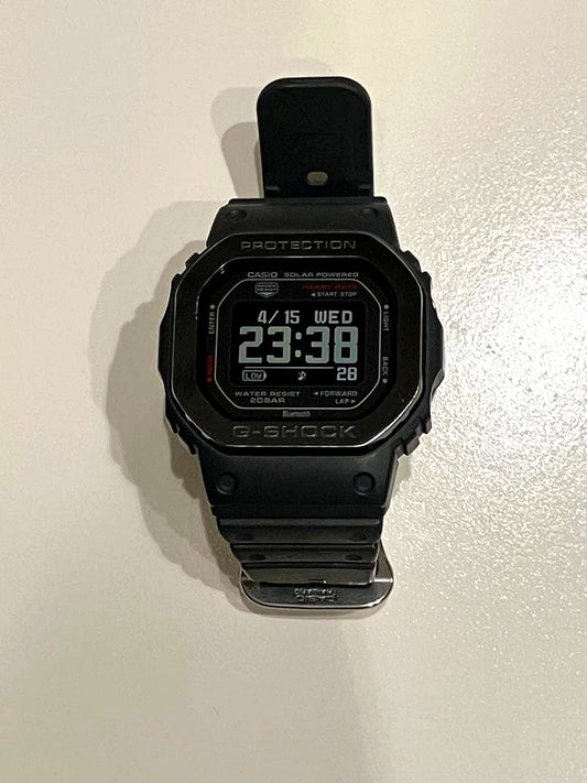 Casio G-Shock DW-H5600MB-8JR digital watch with heart rate monitor and smartphone connectivity