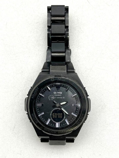 Casio Baby-G Solar Ladies Watch MSG-200CG in black with scratched glass surface Japan import