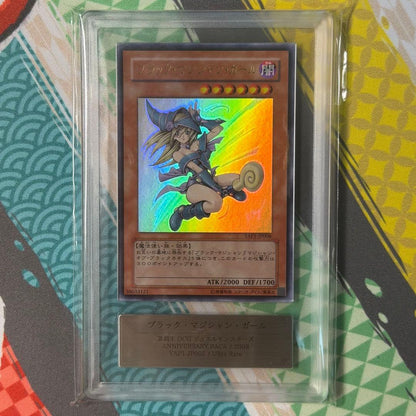 Takahashi Kazuki Black Magician Girl trading card YAP1-JP006 with grade 10 Japan import