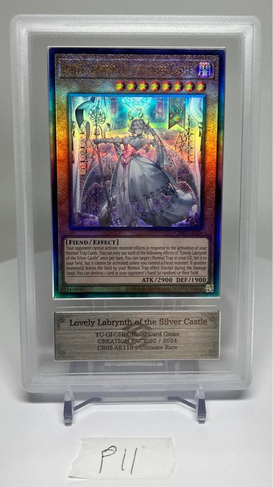 Yu-Gi-Oh! International Taya Version ARS9 P11 trading card from Japan Import displayed in protective sleeve