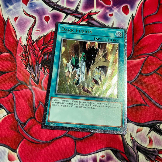 Yu-Gi-Oh Takara Tomy Duelist Pack Super Edition Dark Fusion Ultimate Rare card EU version Japan import