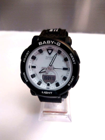 Casio Baby-G BGA-310 digital analogue watch with large dial and black replacement band