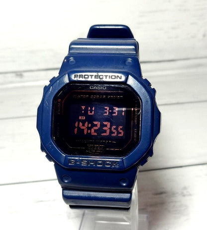 Casio G-Shock DW-5600BBM-2JF 2019 Model Square Design Navy Watch — Japan Import
