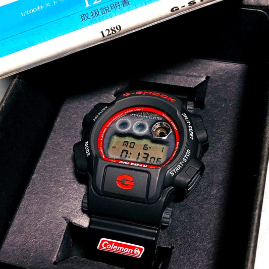Casio G-Shock DW-8400 Mudman Coleman 100th Anniversary limited edition watch with box and tags