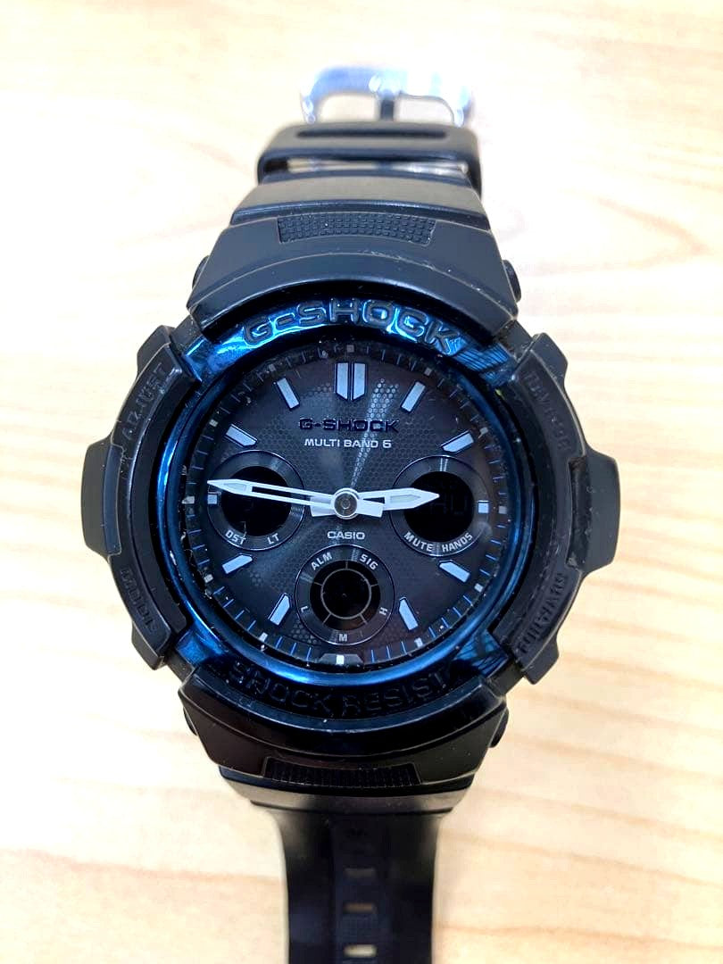 Casio G-Shock AWG-M100 solar-powered black watch body only no case Japan import