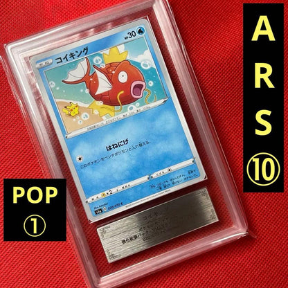 Canon VMAX Rising Gyarados 020/070 Kanahai collectible card with ARS appraisal shown