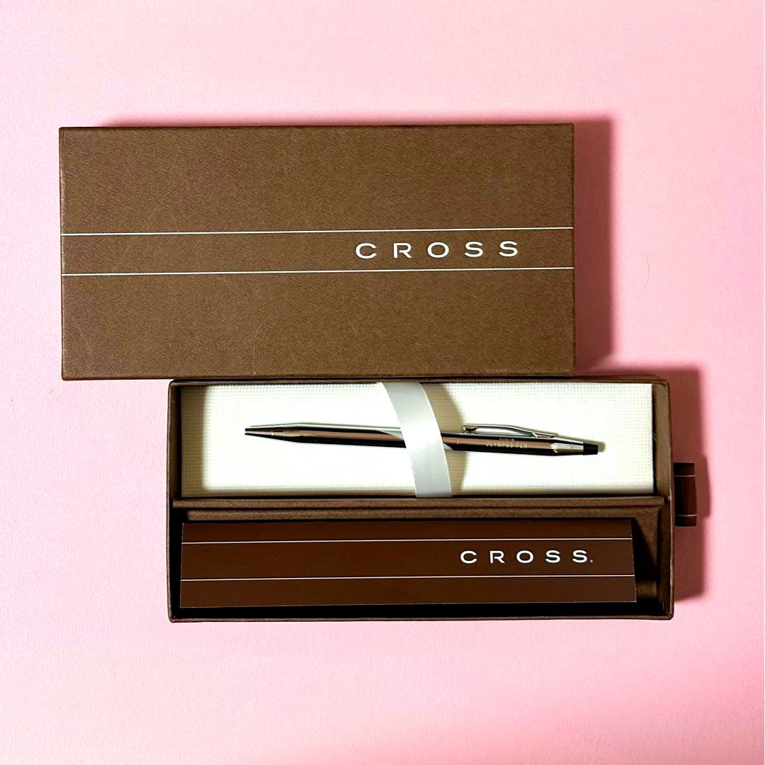 Silver Cross Olympus Pen ballpoint pen unused from 2008 camera bonus set