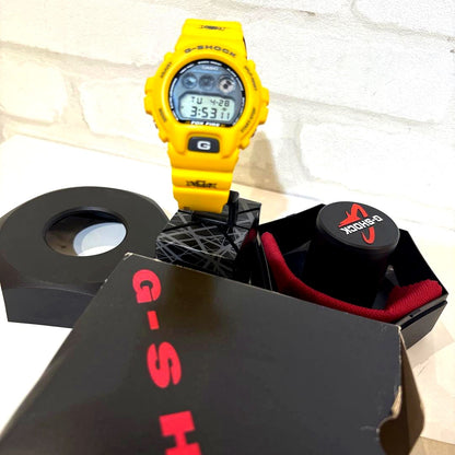 Casio G-Shock DW-6900H-9 digital watch with resin case and black rubber band Japan import