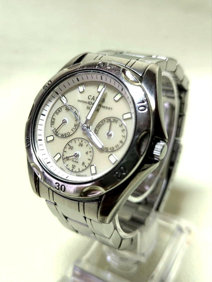 Casio Carib SolarV14J 0A80 Chronograph with Date and Day Display — Japan Import