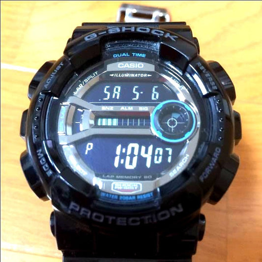 Casio G-Shock L-Spec Series GD-110 watch body only in black, Japan import, no strap