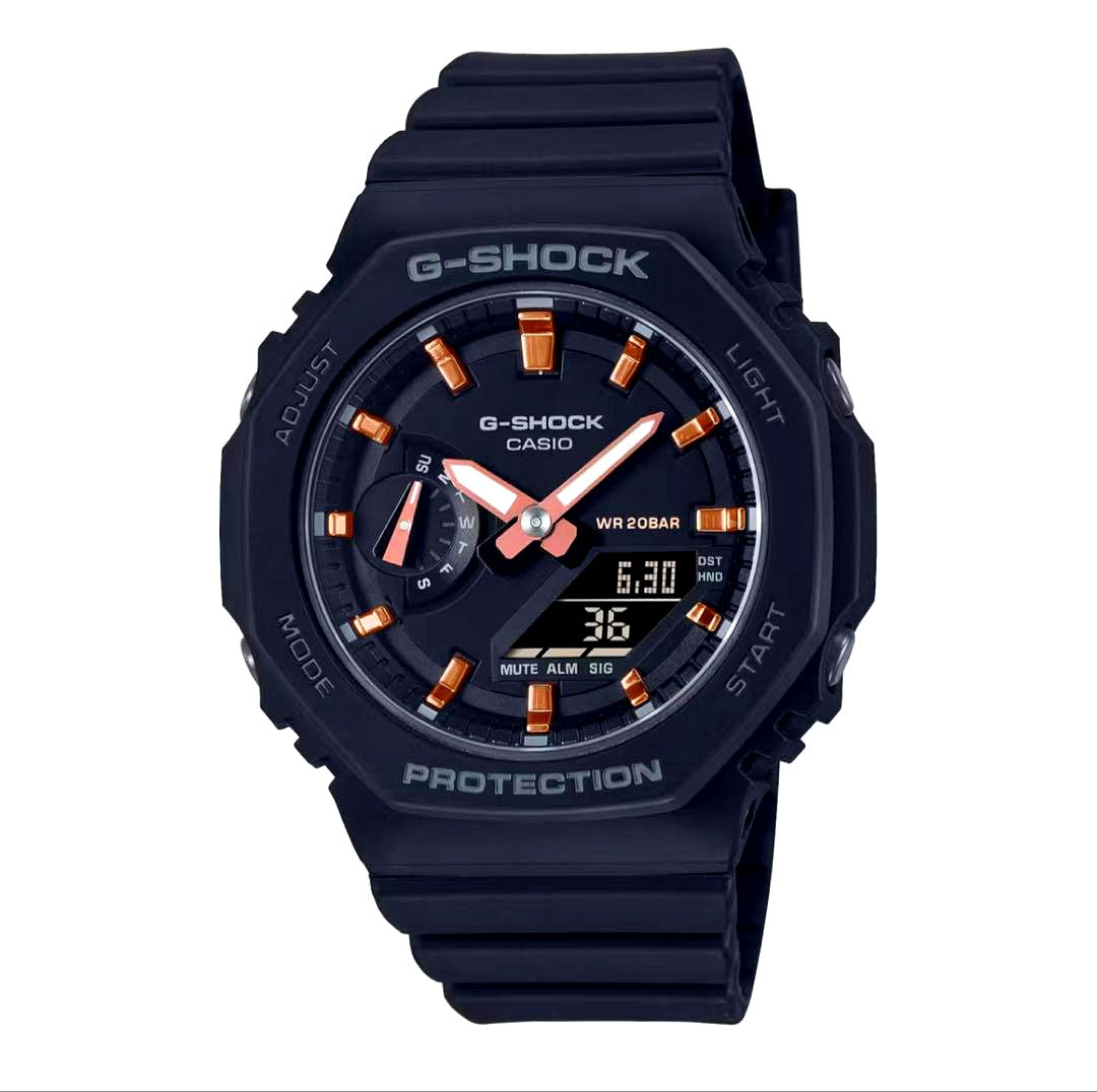 Casio G-Shock GMA-S2100-1AJF analog digital watch with pink gold finish Japan import