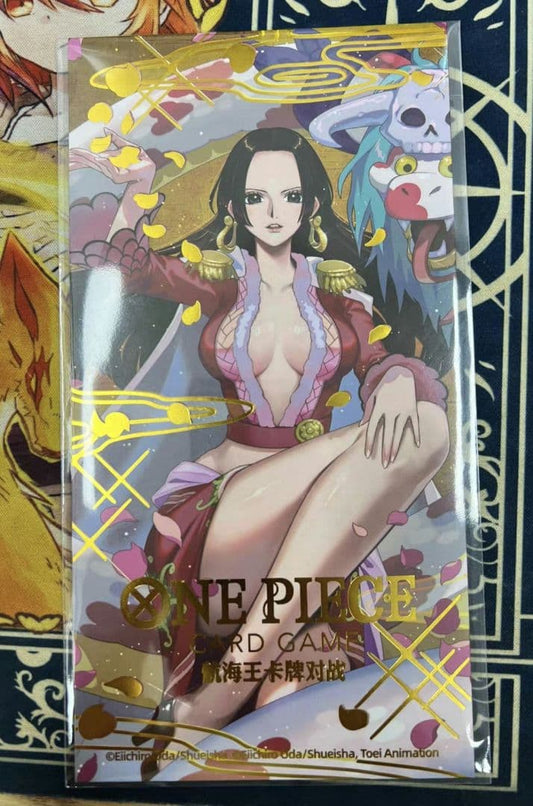 One Piece Card Game Boa Hancock China Spring Festival Limited card Japan import unopened package
