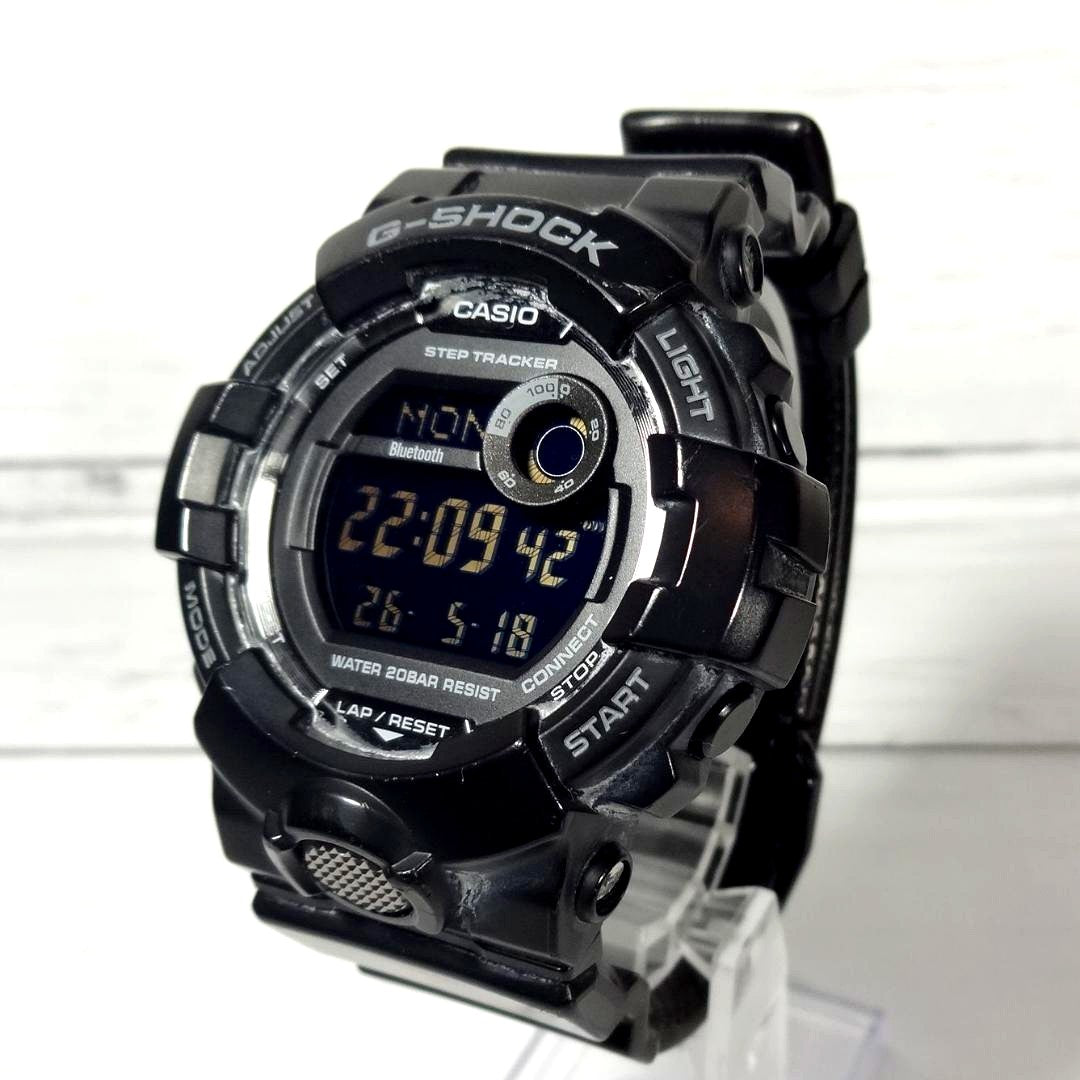 Casio G-Shock GBD-800 digital watch with Bluetooth connectivity and new battery installed