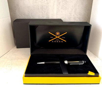Cross Century 412WG-1 Black Lacquer Ballpoint Pen with Name Customization