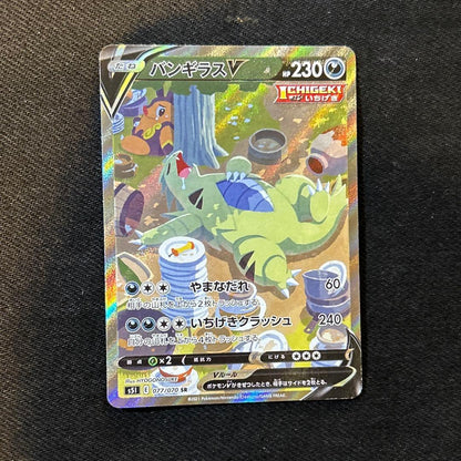 Bandai V Maxx S5I Pokemon Regirock V card 077/070 full art, special art, stored in sleeve