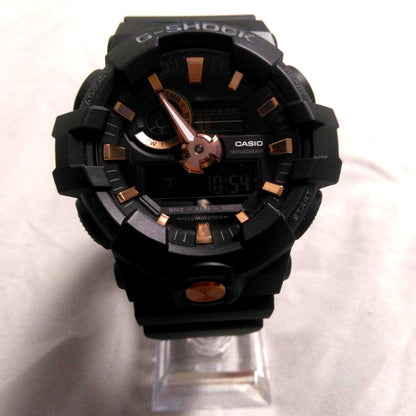 Casio G-Shock GA-710B Body Black and Rose Gold Analog Digital Watch — Japan Import