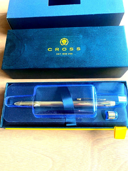 Cross Pen Gold with Engraving Japan Import
