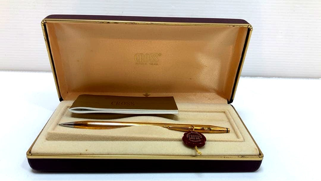 Cross 18KT Gold Mechanical Pencil 0.5mm Model — Japan Import