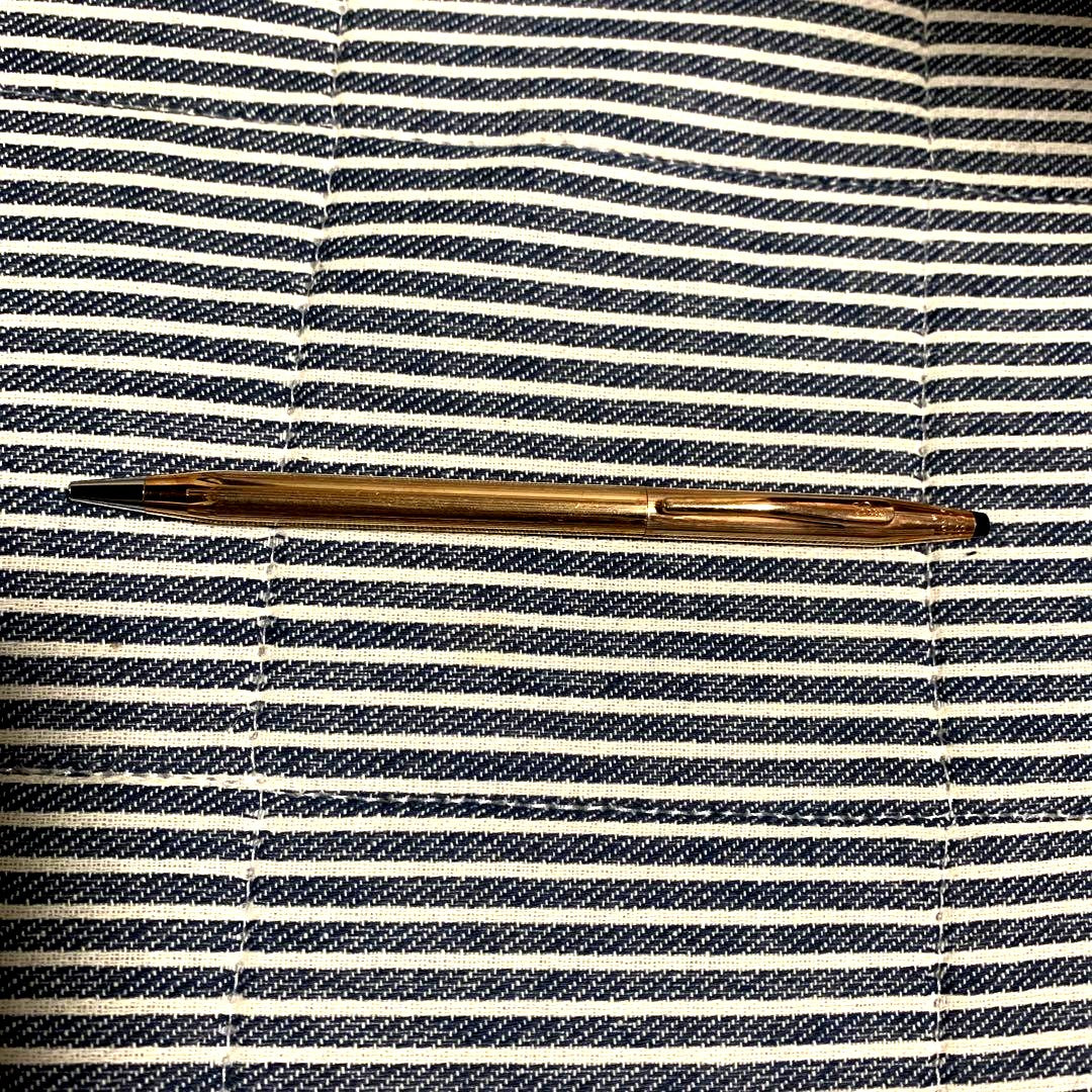 Cross Classic Century 14kt Gold Ballpoint Pen with Old Logo — Japan Import