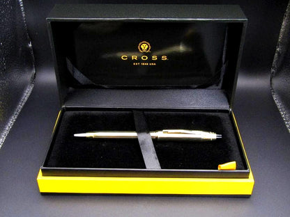 Cross Century II 4502WG 10K Gold Plated Ballpoint Pen Gold Japan Import
