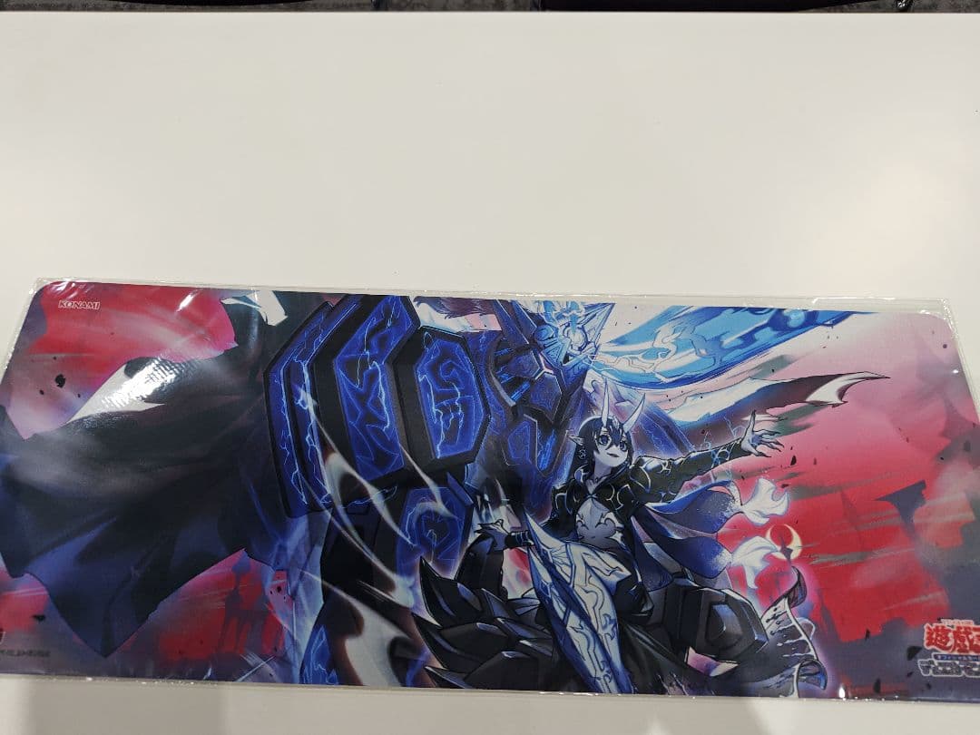 Unopened Yugioh YCSJ Lightning King Dominas Spark Playmat from Japan, featuring official artwork