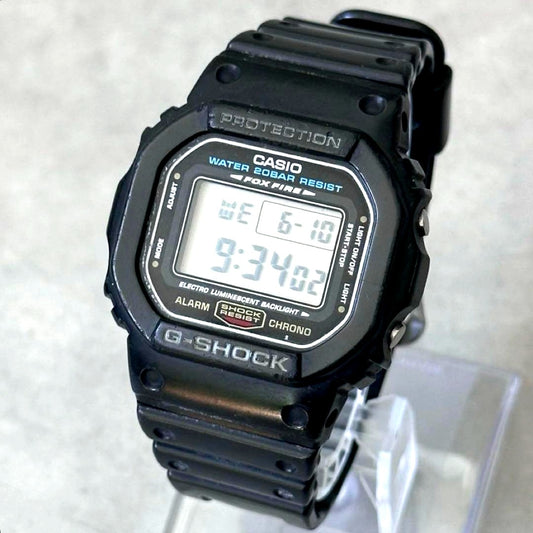 Casio G-Shock DW-5600E Fox Fire Speed Model Watch — Japan Import