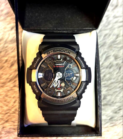 Casio G-Shock Digital Shock-Resistant Black Watch Model CASIO G-SHOCK with Box Japan Import