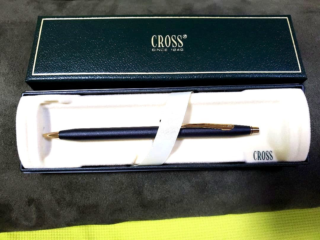 Cross Mechanical Pencil and Ballpoint Pen Set with Blue Ink — Japan Import