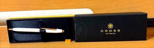 Brand Cross Century II Pearl White Lacquer Ballpoint Pen