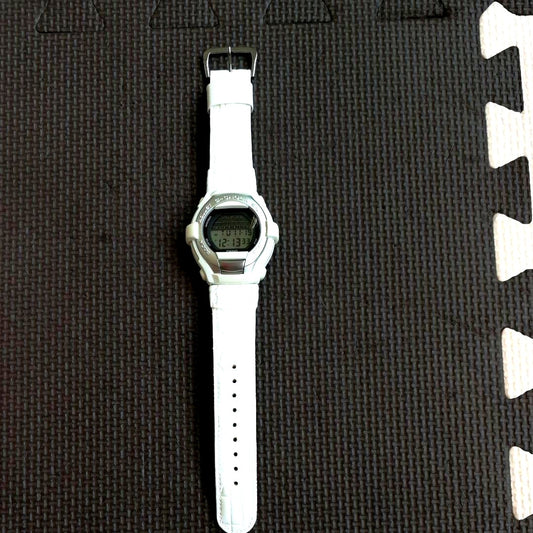 Casio G-Shock G-COOL collaboration watch with Antwerp Academy mark and backlight illuminated insignia