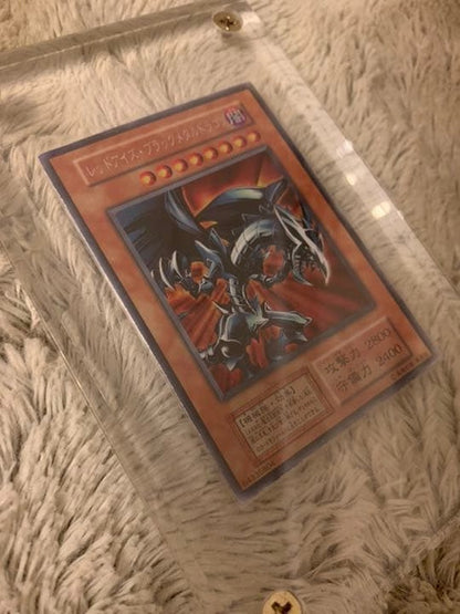 Yugioh No.46 Red-Eyes Black Metal Dragon Secret Rare trading card Japanese version