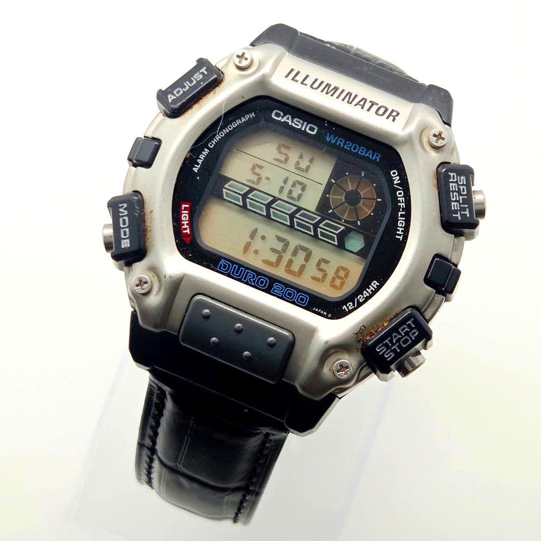 Casio Duro200 DRO-204 Watch with New Battery and New Belt