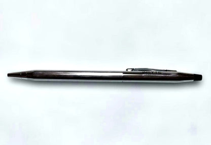 CROSS Classic Century ballpoint pen in chrome silver with Insyte brand engraving, Japan import